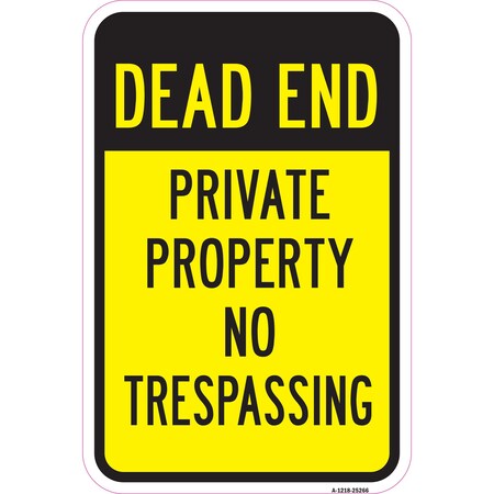 Signmission Safety Sign, 12 in Height, Aluminum, 25266 A-1218-25266